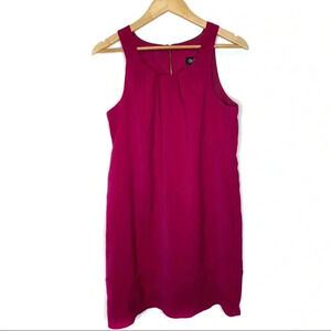 Oleg Cassini Womens Pink Shift Dress